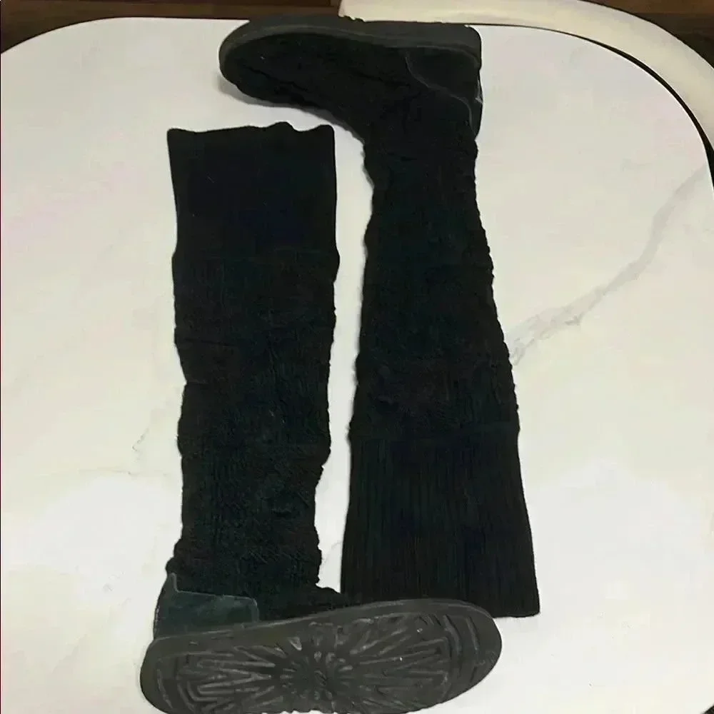 UGG Knit Over-the-Knee Boots